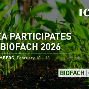 ICEA looks forward to welcoming you once again at BIOFACH 2026