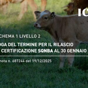Eco-Schema 1 Livello 2: proroga del termine per il rilascio della certificazione SQNBA al 30 gennaio 2026