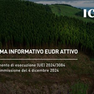 IL SISTEMA INFORMATIVO EUDR È ATTIVO