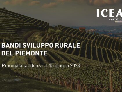 Bandi sviluppo rurale del Piemonte prorogata scadenza al 15 giugno