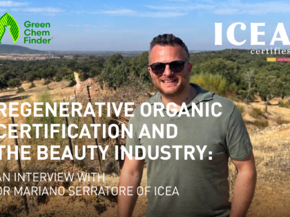 Regenerative organic certification and the beauty industry: an interview with Dr Mariano Serratore of ICEA
