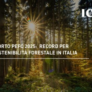 Rapporto PEFC 2025: record per la sostenibilità forestale in Italia