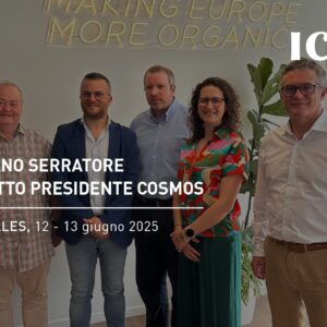 Mariano Serratore confermato Presidente di COSMOS-Standard AISBL