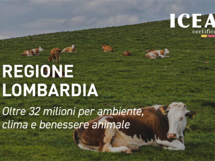 Regione Lombardia: oltre 32 milioni per ambiente, clima e benessere animale