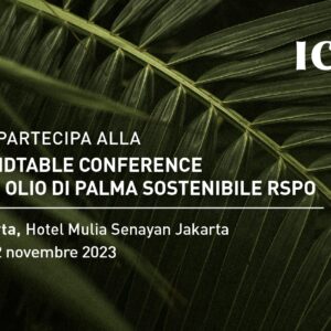 ICEA in prima linea nella sostenibilità: Partecipazione alla Roundtable Conference su Olio di Palma Sostenibile RSPO