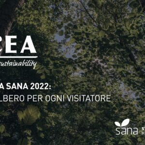 Sana 2022: ICEA pianta un albero per ogni visitatore