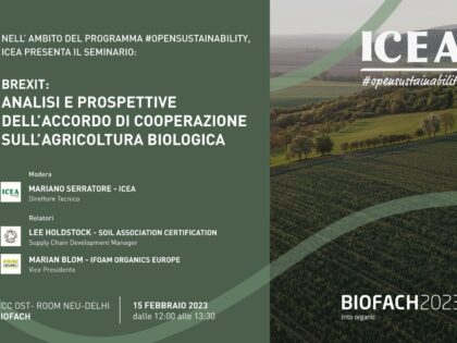 BIOFACH – Brexit: Analisi e prospettive dell’Accordo di Cooperazione sull’agricoltura biologica