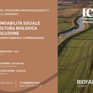BIOFACH – La responsabilità sociale in agricoltura biologica tra l’evoluzione della legislazione europea e l’approccio ESG